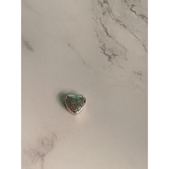 S925 Silver Family Love Heart Charm – Universal Fit for Popular Brand - Picture 3 of 7